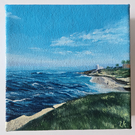 cliffs overlooking the ocean